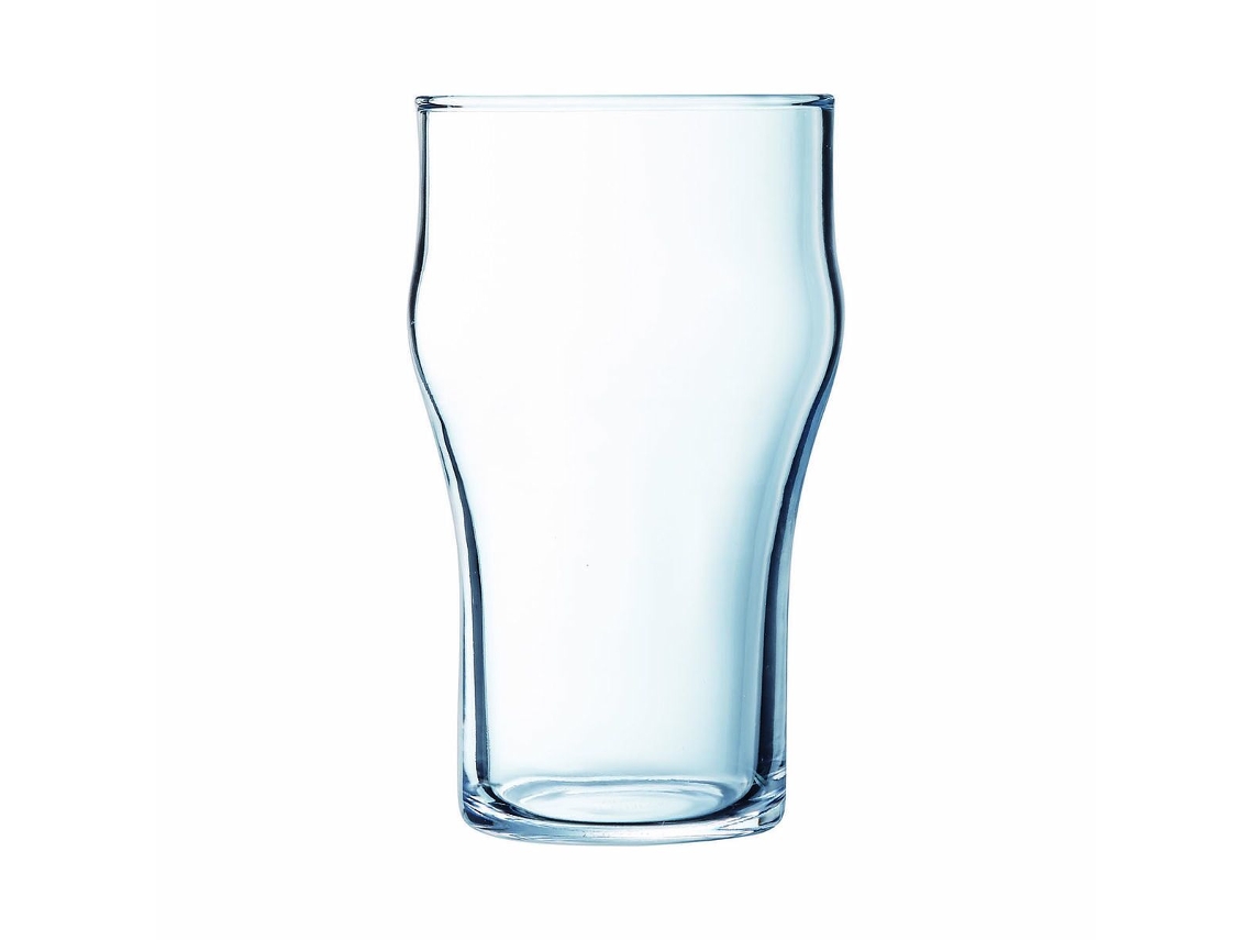 Vaso de cerveza Arcoroc Nonic transparente de 340 ml (24 unidades)