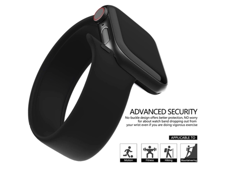Correa Solo SiliconSense para Apple Watch Ultra 2 (muñeca: 190-200 mm) - Rosa