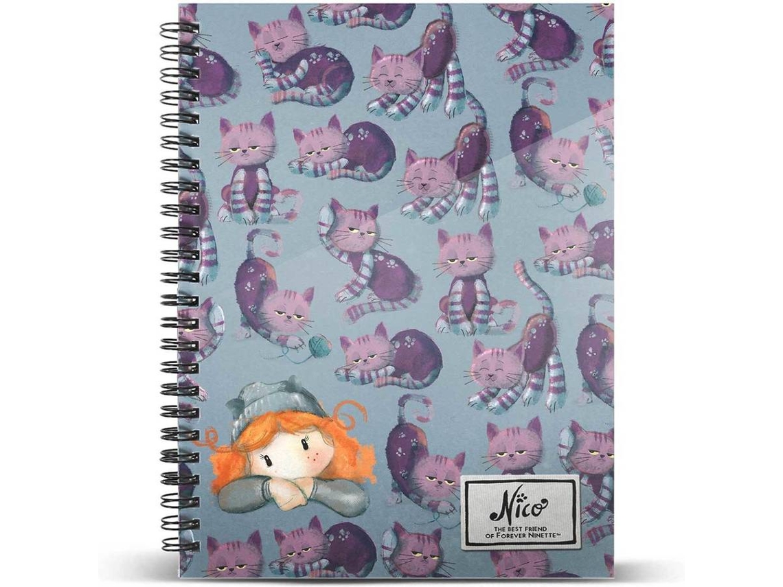 Cuaderno FOREVER NINETTE Nico (A5 - Pautado)