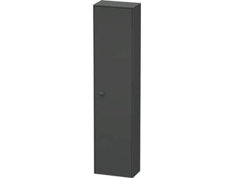 Gabinete alto DURAVIT Brioso 177,0x42,0x24,0 cm 1 puerta bisagra derecha 1 estante de madera 3 estantes de vidrio