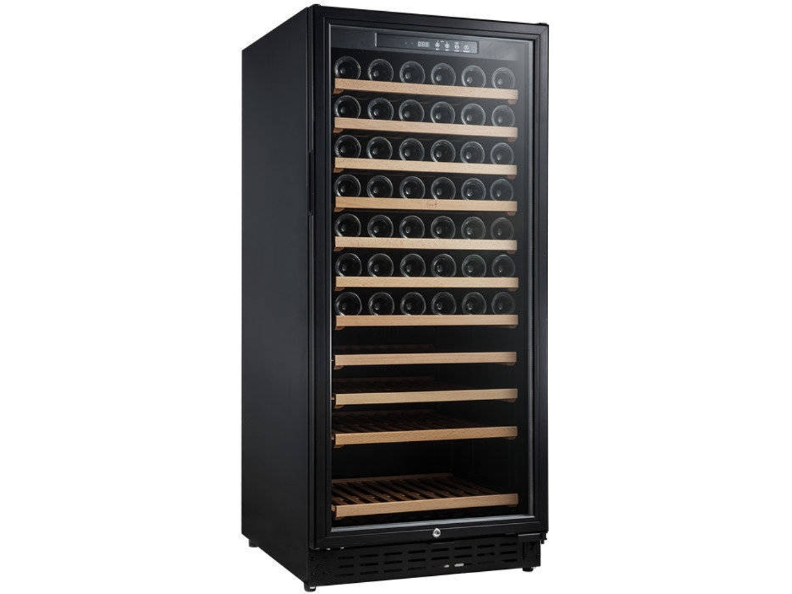Vinoteca VINOBOX 110 GC 2T (111 Botellas - Negro)