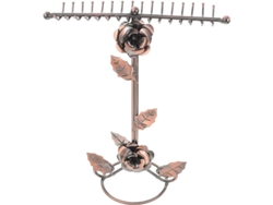 2026-organizador De Joyería De Hierro Bronce Vintage, Soporte De Collares Y Pendientes Para Mesa