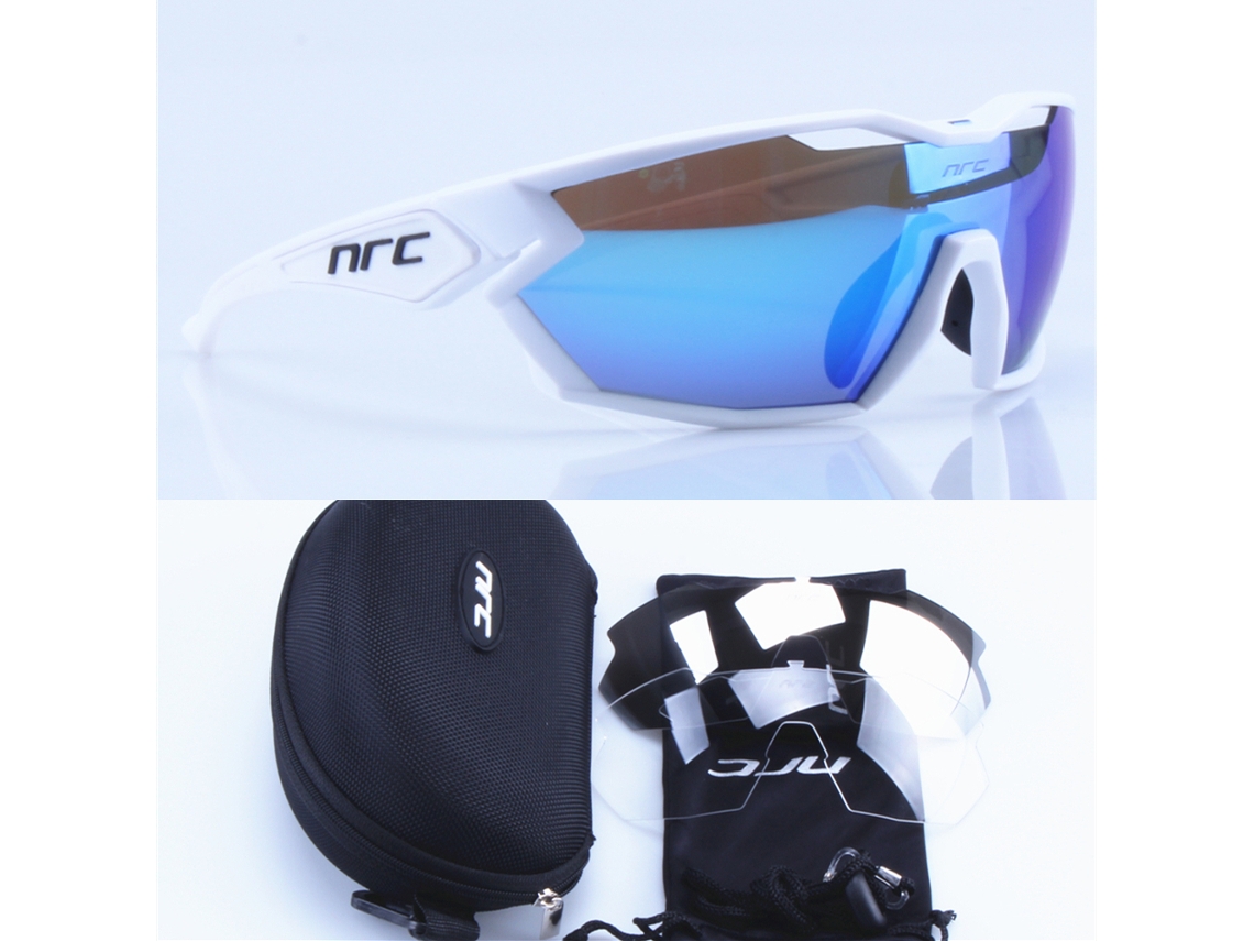 (estilo B) Gafas De Ciclismo Unisex Con 3 Lentes, Protección Uv400