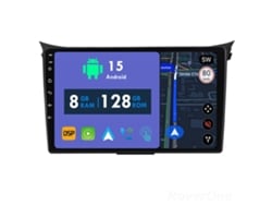 Coche Radio Android Auto Autoradio 8GB RAM 128G ROM CarPlay Navegación GPS Pantalla Táctil RoverOne para Hyundai i30 II 2 GD 2011 - 2017 