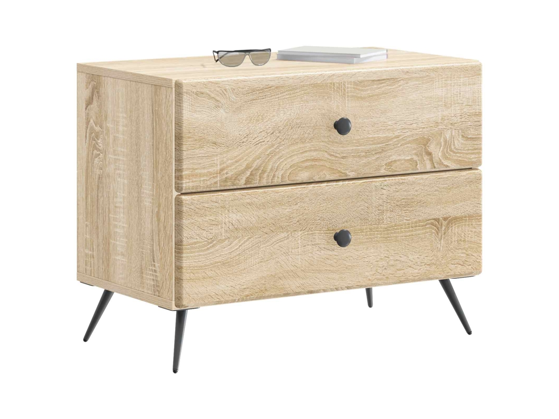 Maison Exclusive - Armario De Noche Con Cajón Roble Sonoma 62 X 34,5 X 47,5 Cm