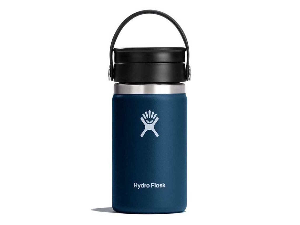 Tampa de Gole Flexível Larga Térmica 355Ml Azulhydro Flask