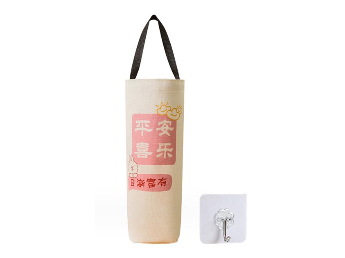 Soporte, Organizador Y Dispensador De Bolsas De Plástico Para Montaje En Pared Para Cocina, Ahorra Espacio.
