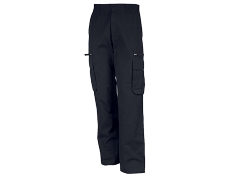 Pantalones para Hombre KARIBAN (52 - Algodón - Gris)