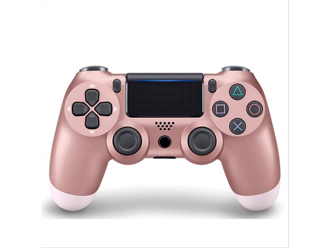 © Smtk-061 Mando Compatible Con Ps4 - Playstation 4 Rosa Mate*