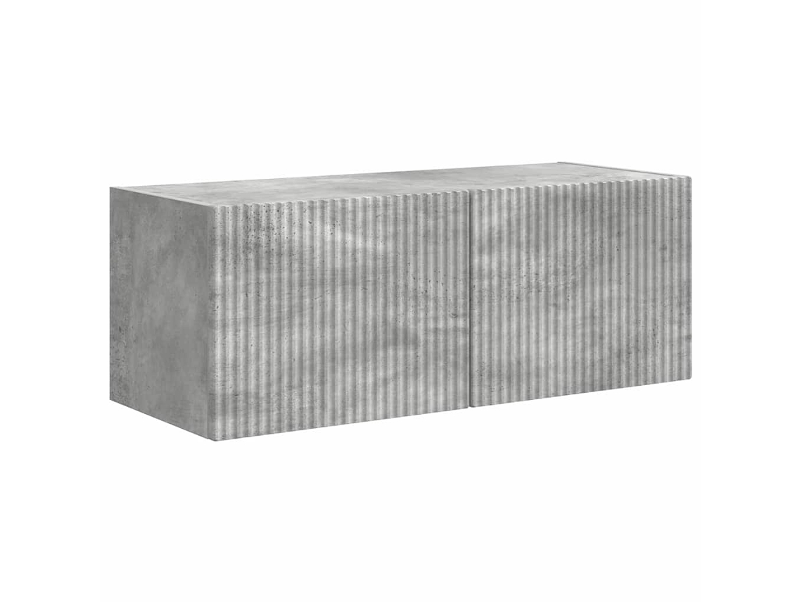 Maison Exclusive - Mueble De Tv Montado En La Pared Concreto 60 X 31 X 29.5 Cm