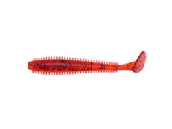 5 Piezas De Señuelos Gusano Crimson Soft T Tail Grub De 9 Cm Y 4 G, Realistas, Aumentan La Tasa De Captura