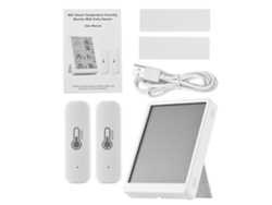 2026-monitor Inteligente De Temperatura Y Humedad Wifi Con Sensor Control Remoto App Para Interior Hogar Jardín Invernadero Garaje