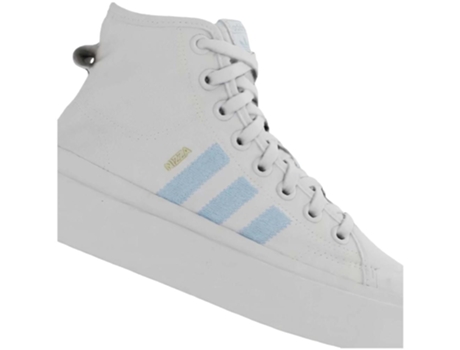 Zapatillas de Mujer ADIDAS Nizza Bonega Mid Blanco (373)