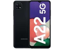 Smartphone SAMSUNG Galaxy A22 5G (Reacondicionado Señales de Uso - 128 GB - Negro)