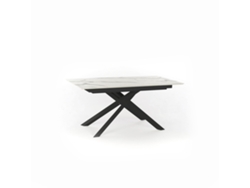 Xavier - Mesa Extensible (170/270 x 90 cm) en HPL sobre MDF Negro STONES