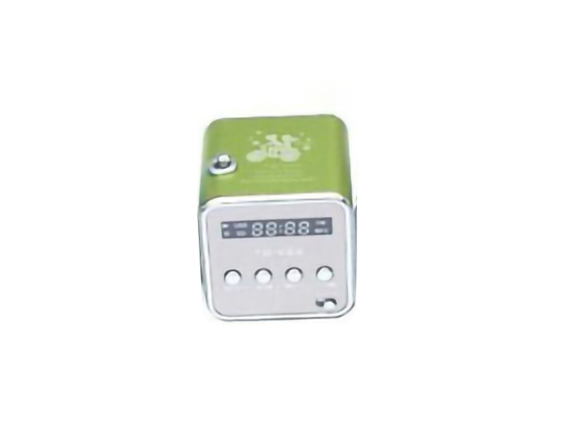 Altavoz Bluetooth Con Pantalla, Radio Fm, 4 Botones Y Sonido Claro