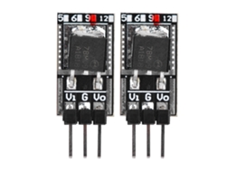 2pcs Módulo Regulador De Voltaje Mini Lo7805ma 78mxx Precisión Alta Bajo Consumo Dc9v