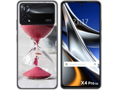 Carcasa para Xiaomi Poco X4 Pro 5G TUMUNDOSMARTPHONE Dibujos Reloj Multicolor