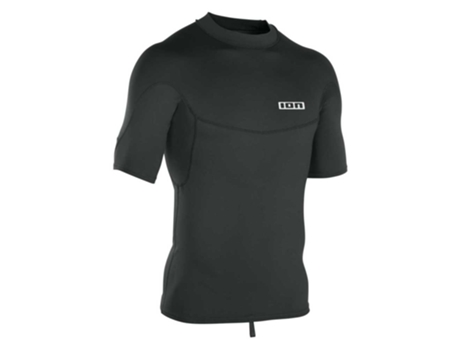 Rashguard Manga Curta Thermo Top Preto Sion