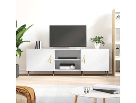 Mueble De Tv VIDAXL Blanco Madera contrachapada (150x30x50 cm)