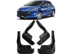 Guardabarros delanteros y traseros para Peugeot 308 Hatchback 2007-2013