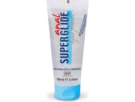 Lubricante HOT Base de Água Anal Superglide (100ml)