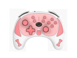 Mando Nintendo Switch Pro GADONG (Bluetooth - Blanco)