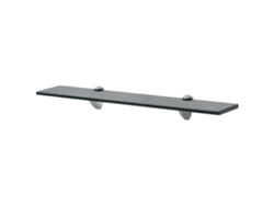 Estante flotante de cristal de 60 x 20 cm y 8 mm, DKD Home Decor