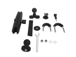 Soporte Para Cámara De Acción De Bicicleta Montura De Manillar Plástico Y Metal Para Insta360 12.7 A 33mm