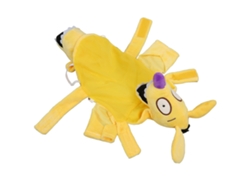Kkpm - Divertida ropa de mascota de dos puntos - Cálida y cómoda para Halloween, otoño e invierno, talla XL amarilla