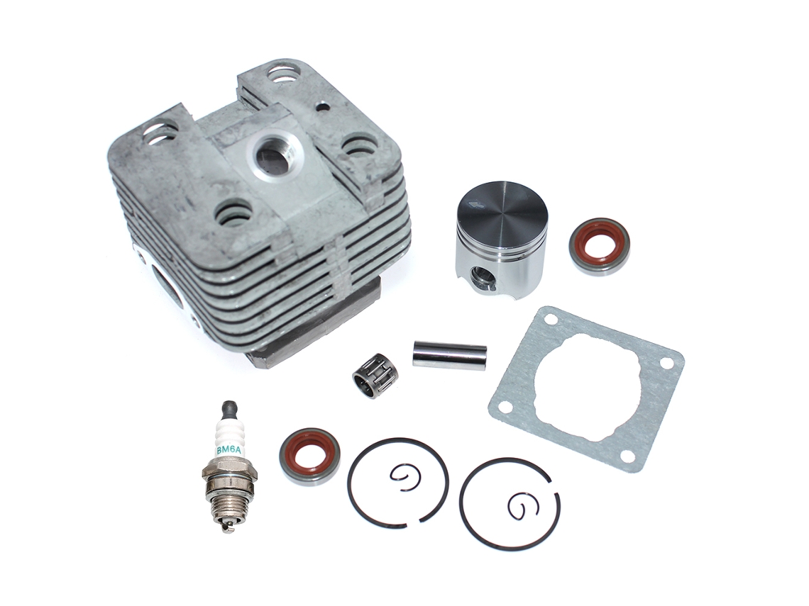 Kits de pistón de cilindro de 38 mm para limpiador de cepillos Stihl Fs200 Fs200r 4134 020 1212 4134 020 1207 Lahdek