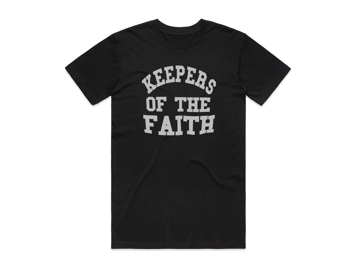 Terror Keepers Of The Faith Album Cover Camiseta Black Rockinstone Size—s