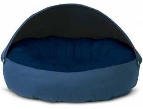 Cama Redonda para Perros y Gatos GAUTY Tela de sarga (Azul - 57 cm)