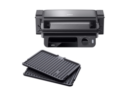 Parrilla de Placas BRAUN MultiGrill 5 CG5010IGY (2000 W - Negro)