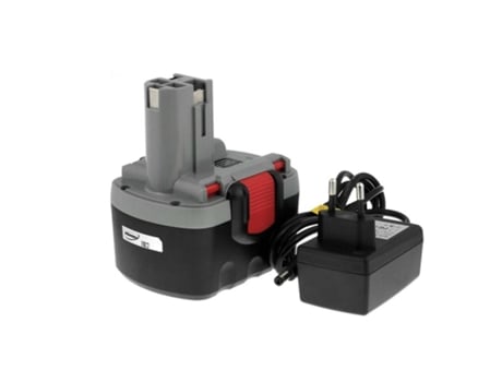 Batería POWERY para Bosch Taladro GSR 14,4VE2 O-Pack Li-Ion incluí cargador