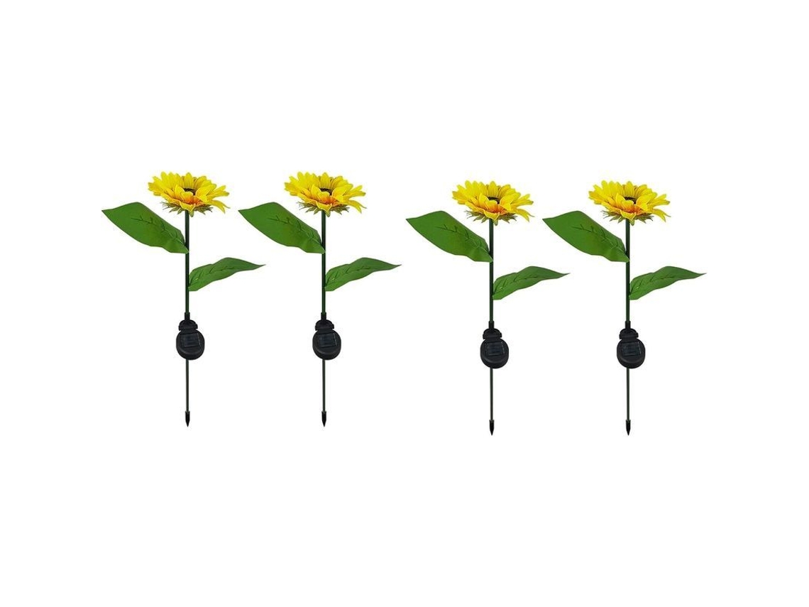 2026-lámpara Solar Led Jirafa Jardín Forma Girasol Exterior Resistente Agua 8-10h