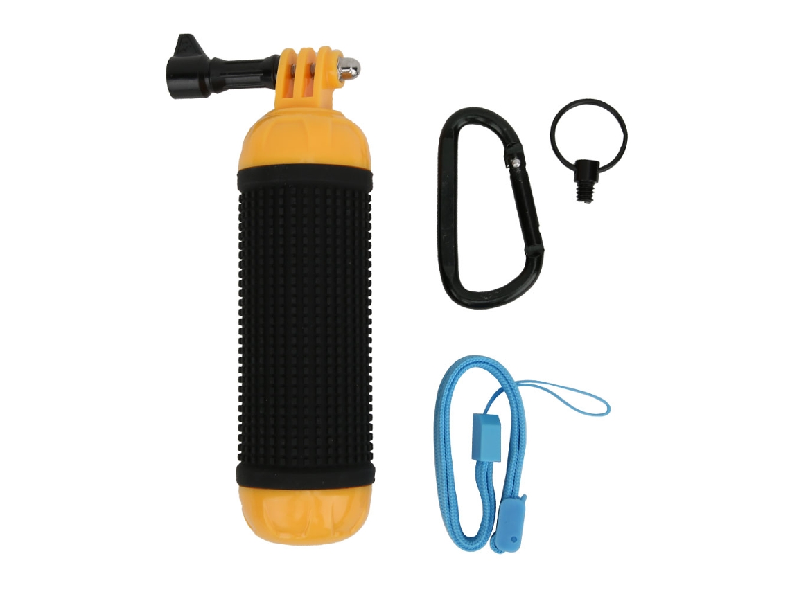 NEVEANCE Mango Flotante Impermeable de Plástico para Cámara GoPro, Asa Subacuática para Selfie