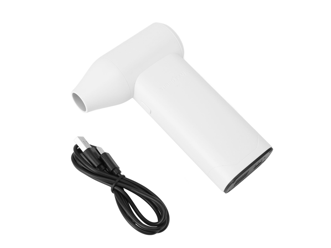 Aspiradora eléctrica de 130000 rpm, 3 velocidades, color blanco.