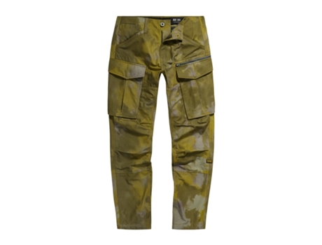 Pantalones de Hombre G-STAR Cargo Cremallera Rovic Marrón (32x32)