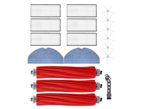 Filtros mop pano escova lateral principal para xiaomi roborock s7 t7s t7s plus