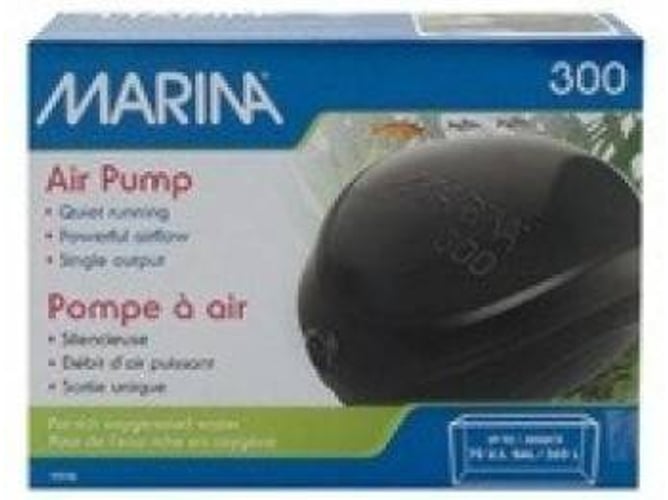 Bomba de Aire para Peces MARINA 300 (Negro - 265 L)