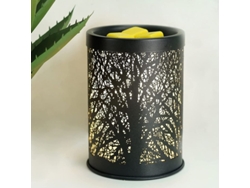 Calentador Eléctrico De Cera De Metal Con Diseños Decorativos Para Uso Doméstico Y Comercial.