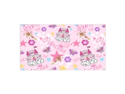 Alfombra Infantil Rosa Princesa Lavable Antideslizante 160x240 cm