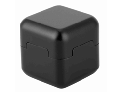 Kklv-portátil Mini Porta Tiza Para Tacón De Cue Billar Pool Snooker Aluminio Funda Negro
