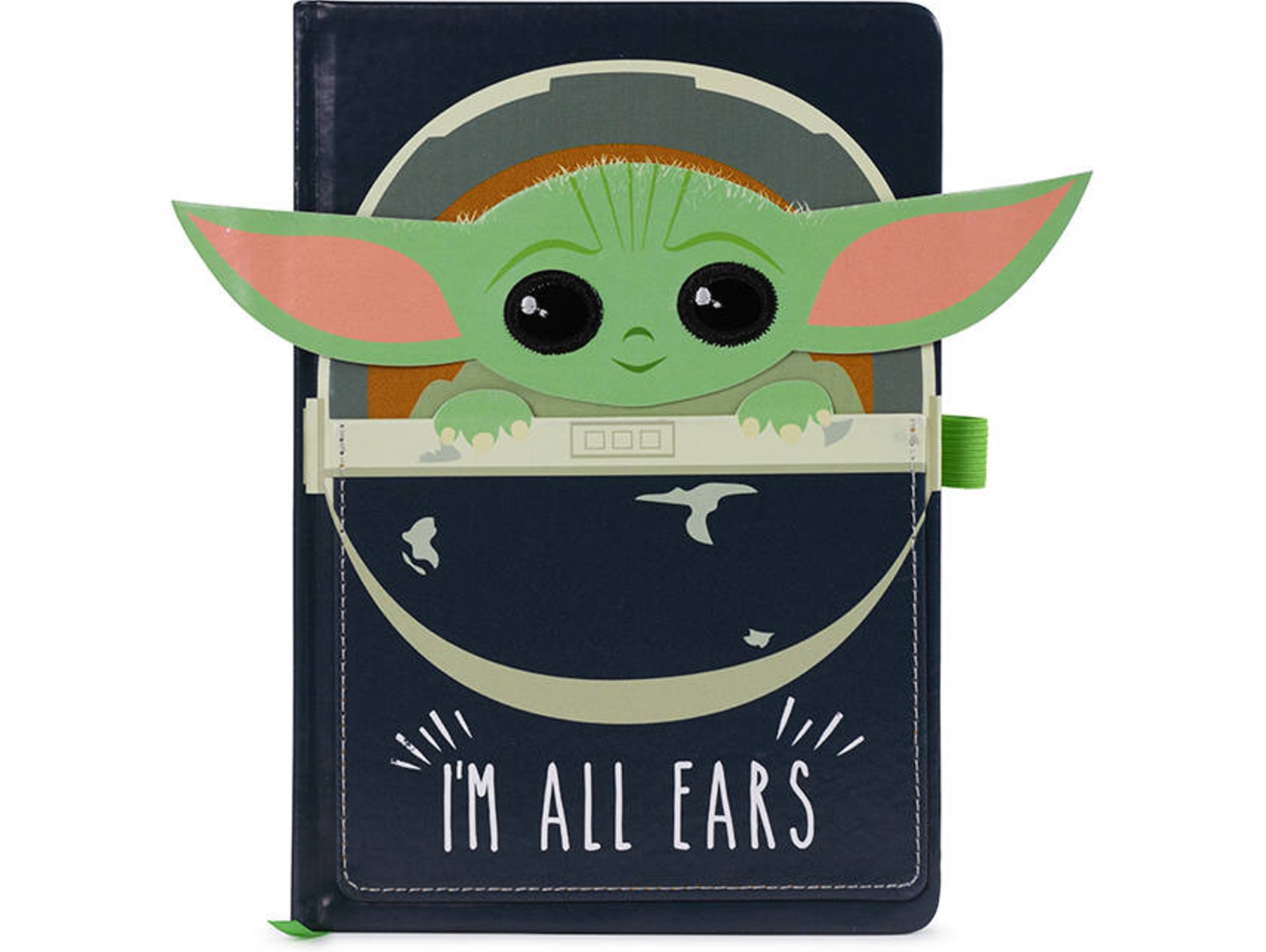 Cuaderno STAR WARS The Mandalorian I'm All Ears Verde
