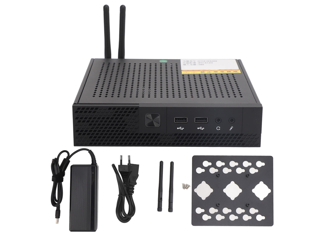 Mini Computador Host (suporta Wifi 2.4g/5g, Suporta Ddr4)