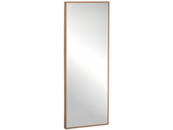 Espelho Corpo Inteiro 45x125cm Madeira Retangular Moderno Natural