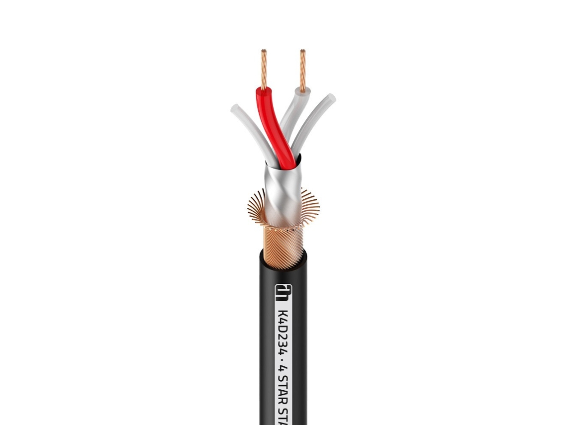 Cable digital de 110 ohmios AES/EBU/DMX, 2 x 0,34 mm², ADAM HALL (metro)