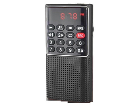 Grabadora portátil multifunción Mini Fm Rudio Tf Card U Disk Mp3 Recorder