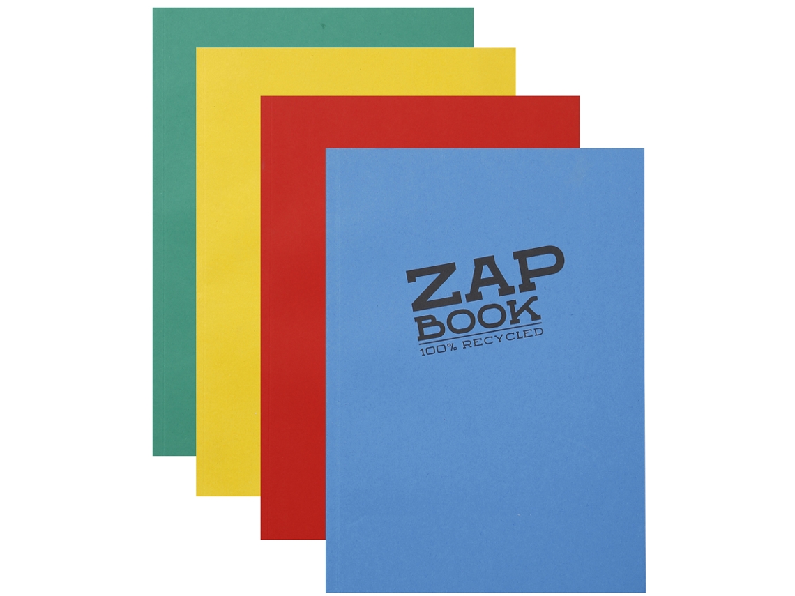 Bloc de Notas CLAIREFONTAINE Zap Book Din A6 80 G/M²